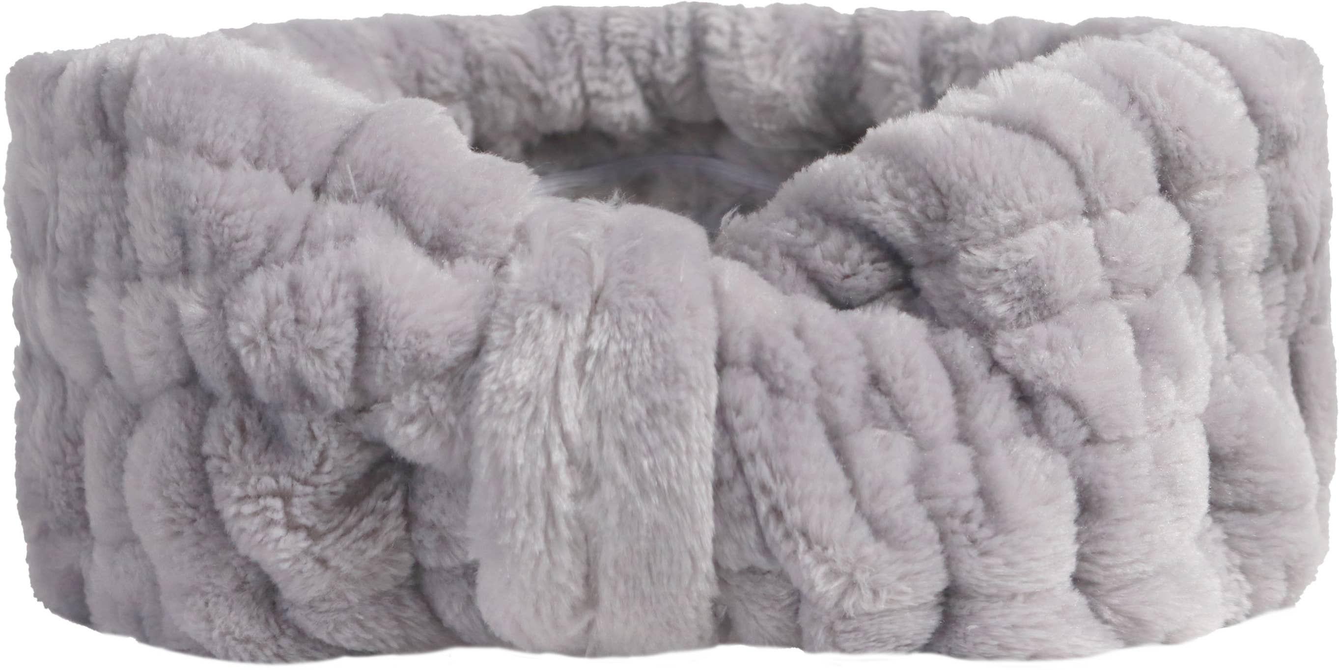 WS Plush Spa Headband Grey