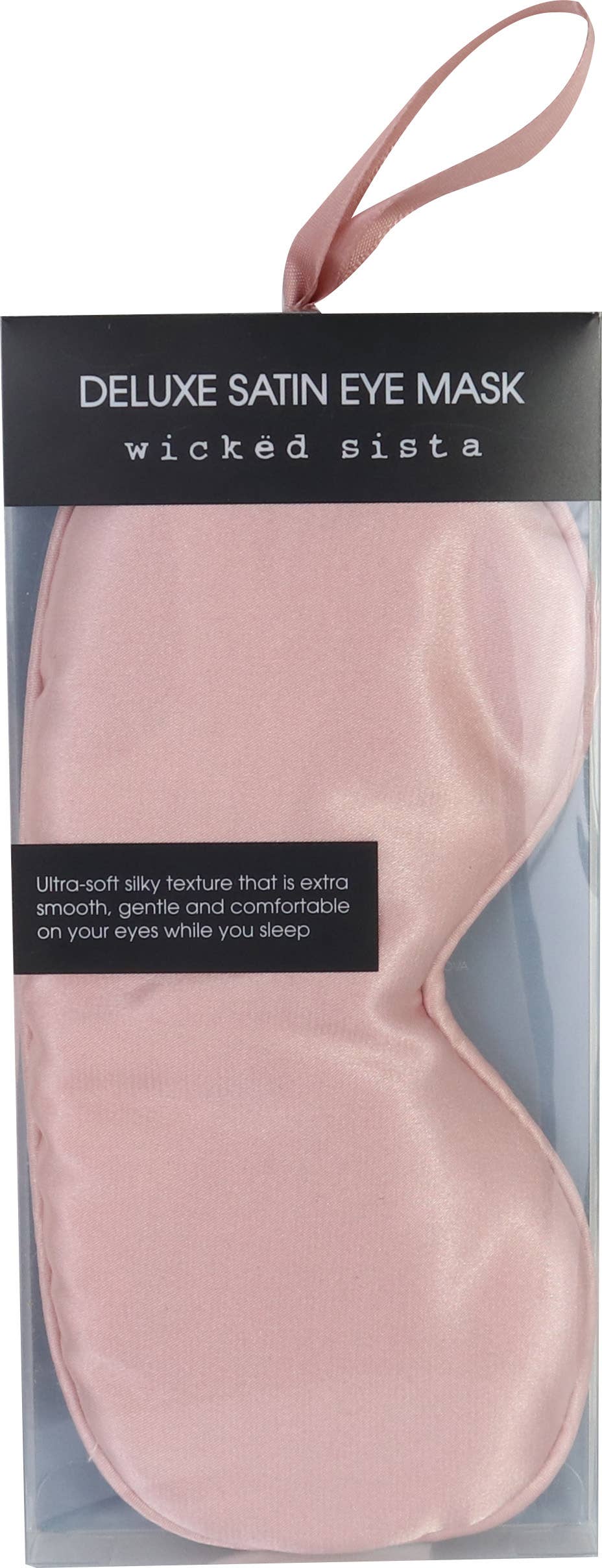 WS Deluxe Satin Eye Mask Blush